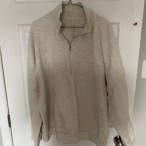 LULULEMON Steady State half zip Large